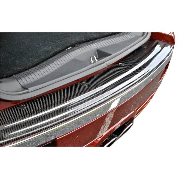 Carbon Fiber Rear Trunk Bumper Guard For Jeep Grand Cherokee 2011-2021 – Leather Finish