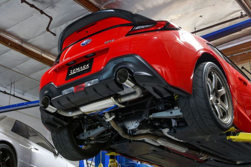 Remark 22+ Subaru BRZ/Toyota GR86 Axle-Back Exhaust - Stainless Tips ...