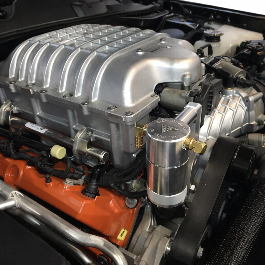 Billet 20707 Sig Series Catch Can Hellcat 6.2L – Black Ops Auto Works