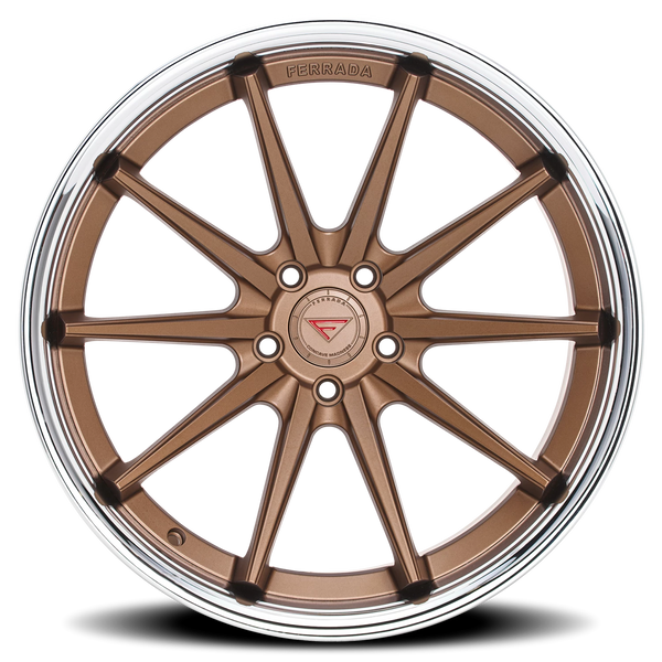 Ferrada FR4 BZ 22x11 +20 5x120mm 74.1mm Matte Bronze Gloss Black