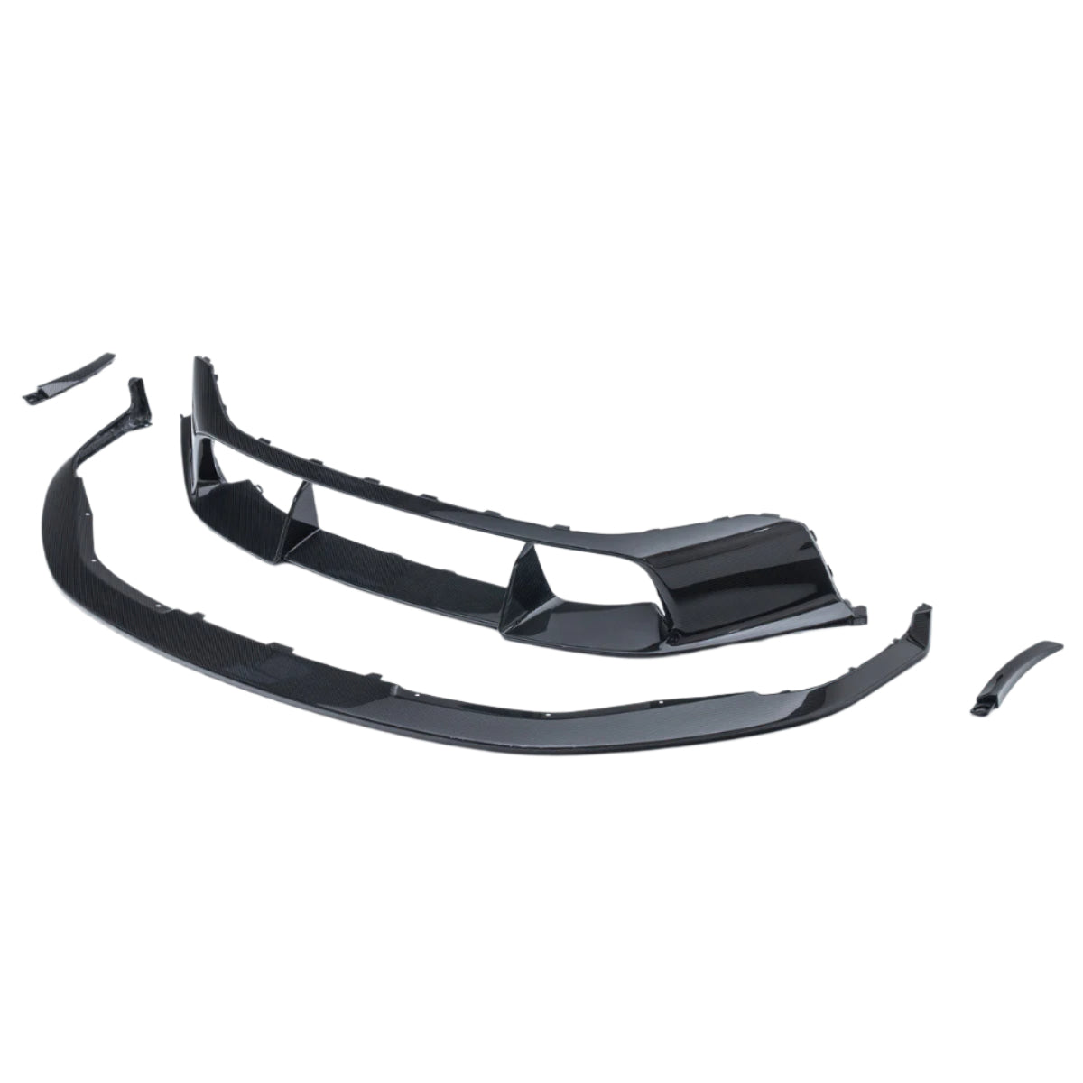 Adro Porsche 992.1 GT3 Front Splitter & Intake Panel – Black Ops