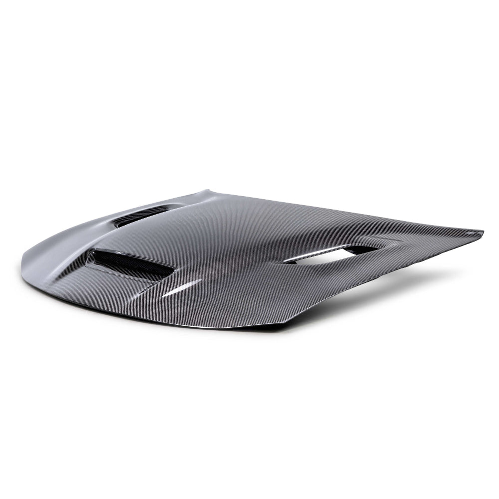 AC-HD22DGCR-JB 2015+ Dodge Charger Carbon Fiber Hood – Black Ops