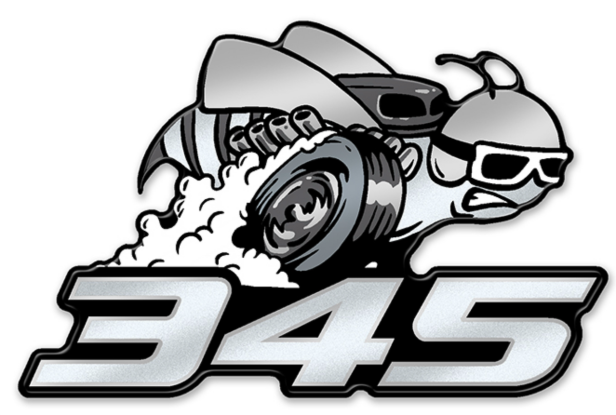 345 Super Scat Fender Badge - Premium Quality – Black Ops Auto Works