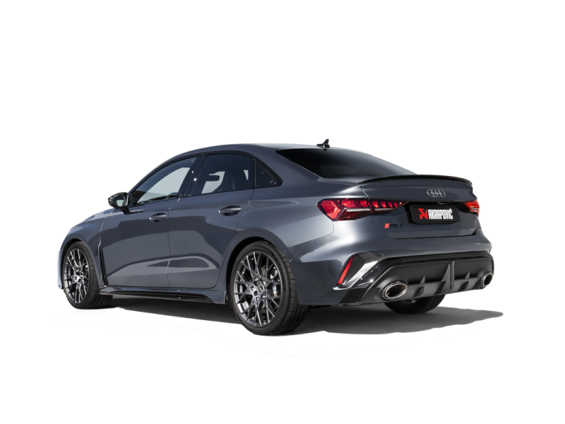 Akrapovič 2025+ Audi RS3 8Y Facelift Evolution Line Titanium