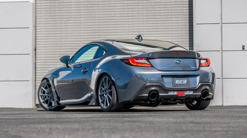 Borla 2022-24 BRZ/GR86 ATAK Catback Exhaust Black Tips – Black Ops