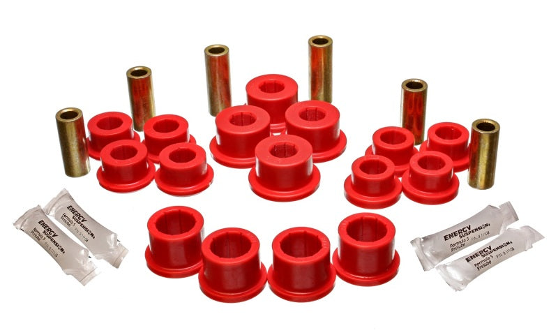 Energy Suspension 04-07 Mazda RX8 Red Front Control Arm Bushing Set main image 1