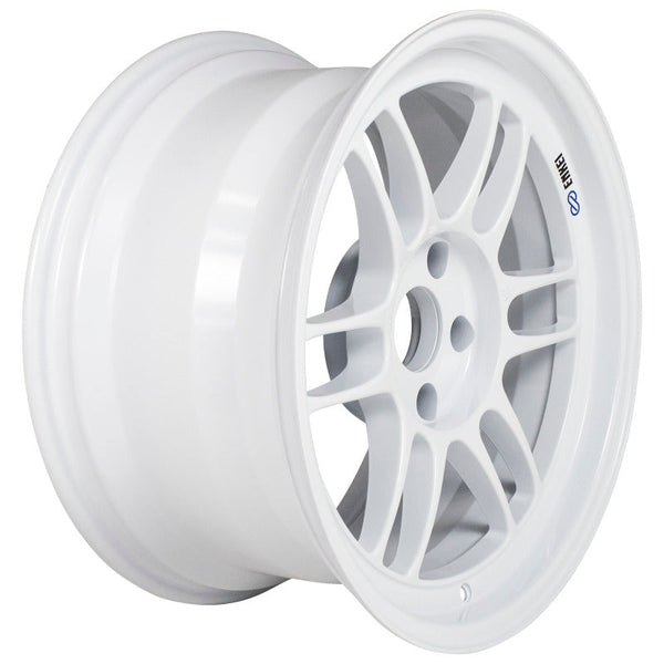 Enkei RPF1 17x9 Vanquish White Wheel - 5x114.3 Offset 22mm – Black