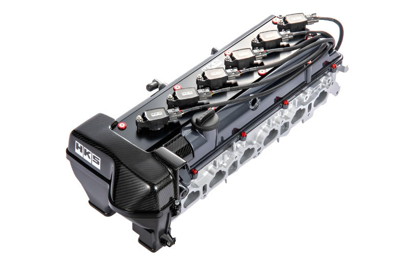 HKS 98-02 Supra 2JZ-GTE VVT-i Carbon Timing Belt Cover – Black Ops