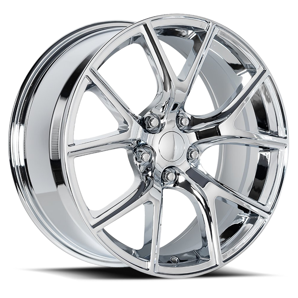 Jeep Trackhawk Replica Wheels Chrome Factory Reproductions FR 75