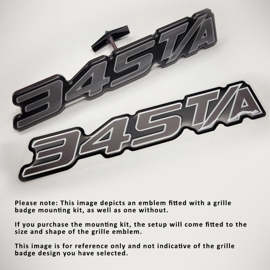 RBDLGB Limited X Grille Badge – Black Ops Auto Works