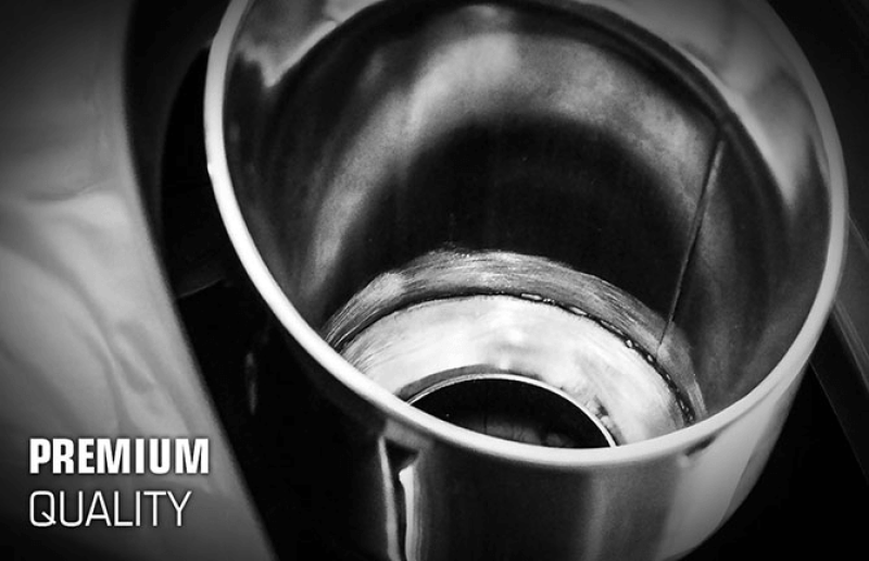 MagnaFlow Tip Stainless Double Wall Round Dual Outlet Polish 3in DIA