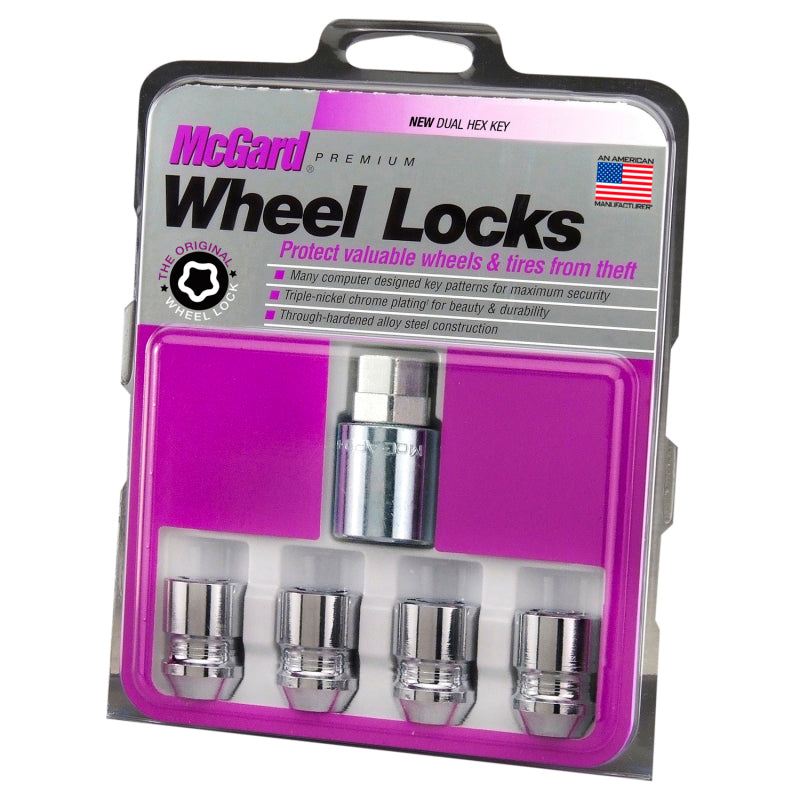McGard Wheel Lock Nut Set - 4pk. (Cone Seat) M12X1.25 / 19mm