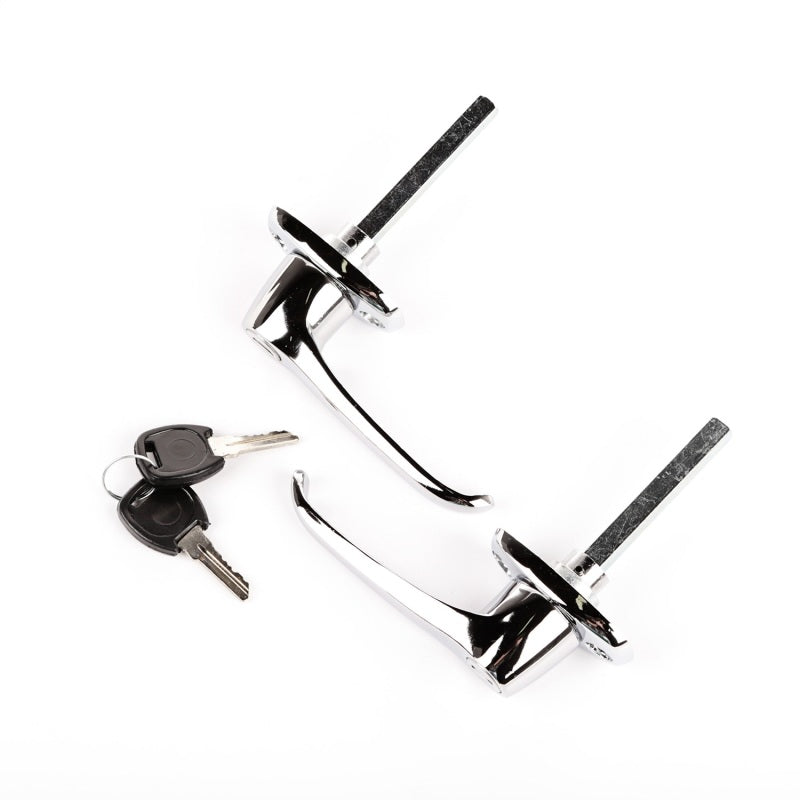 Omix Exterior Door Handle Kit- 76-80 Jeep CJ7 – Black Ops Auto Works