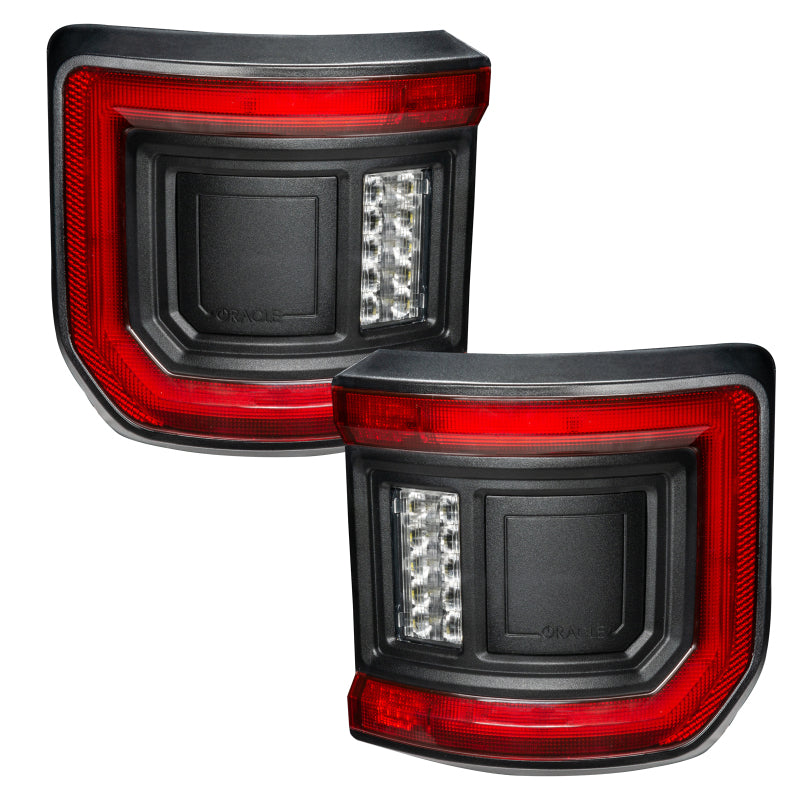 Oracle Jeep Gladiator JT Flush Mount LED Tail Lights – Black Ops