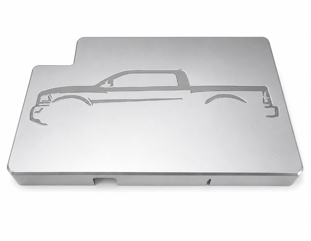 Billet Tech Fuse Box Cover for RAM, Jeep Grand Cherokee & Durango  Black  Ops Auto Works