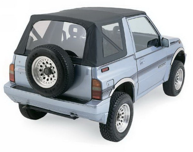 Rampage 1988-1994 Geo Tracker Soft Top OEM Replacement - Black