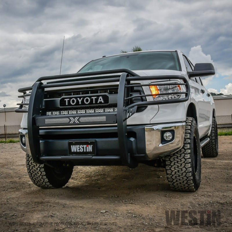 タンドラ　ブルバー Westin Westin 14-21 Toyota Tundra Sportsman X Grille Guard – Black Ops