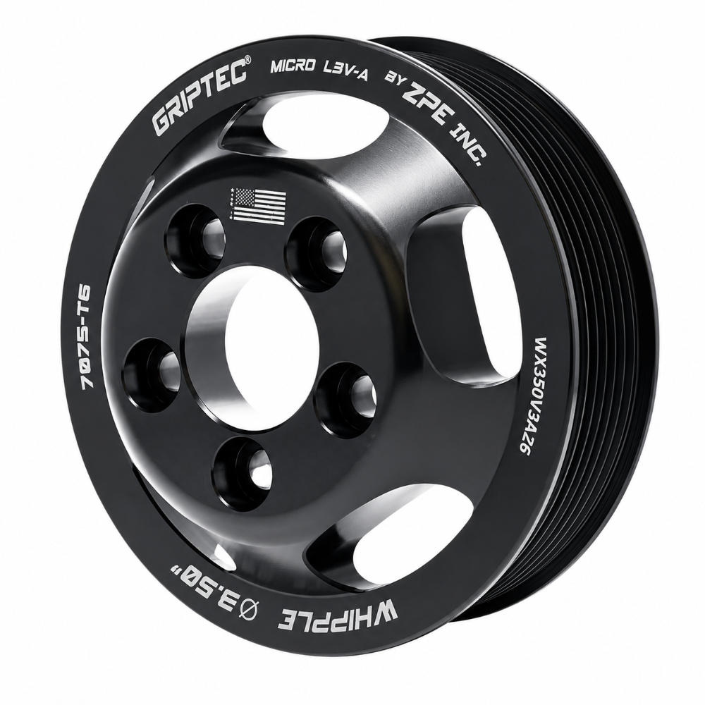 ZPE GripTec 3.50 Whipple Hellcat Pulley – Black Ops Auto Works