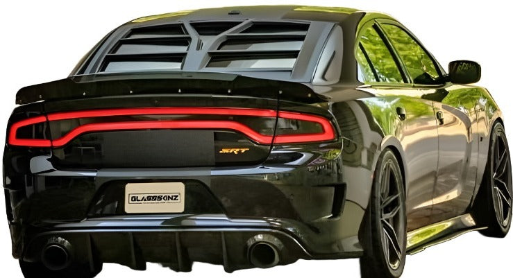 2011-2023 Dodge Charger Louver Torch GLOSS BLACK ABS (NO PAINT) 2011-2023 Dodge Charger Louver Torch GLOSS BLACK ABS (NO PAINT)