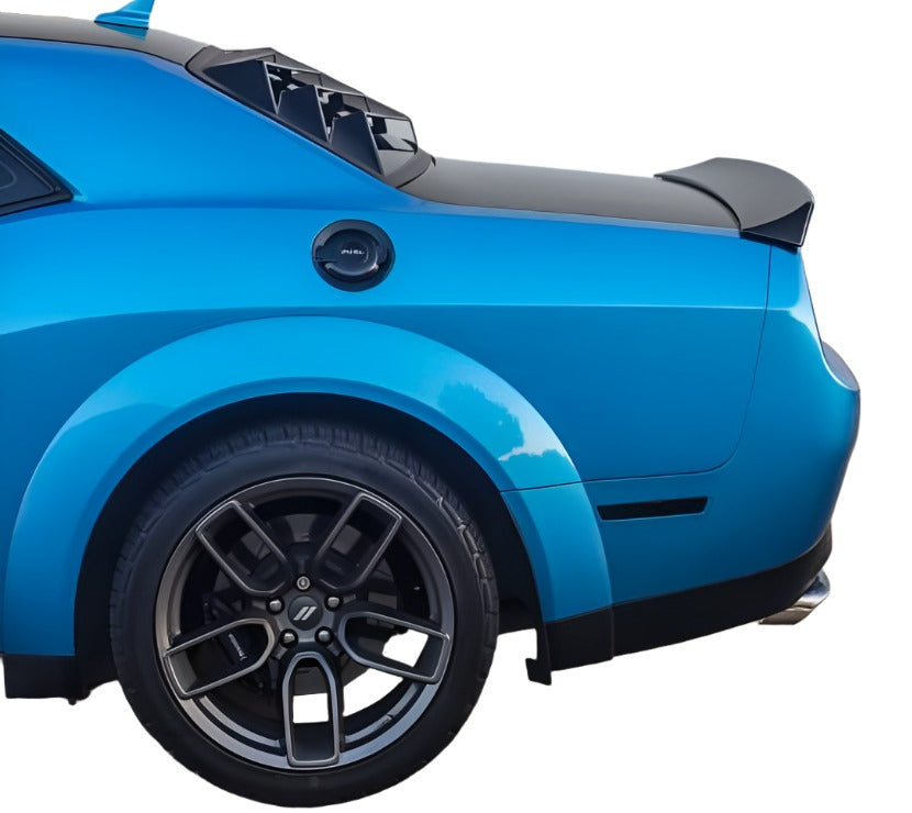 2008-2023 Dodge Challenger Bakkdraft Louver | Black Ops – Black