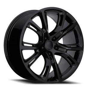 Dodge Charger Daytona Parts and Accessories — Factory Reproductions FR 88 Jeep Spydr Monkey Replica HB 20x10 +50 5x127mm 71.5mm Gloss Hyper Black