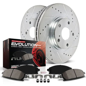 Volvo XC60 Hybrid & Plug-in Hybrid Parts and Accessories — PowerStop K7703 Front Z23 Evolution Sport Brake Kit