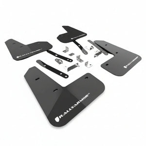 Kia EV5 Parts and Accessories — Rally Armor 2027 Kia EV5 Black UR Mud Flap - White Logo