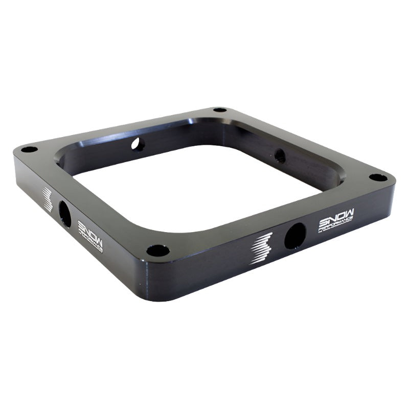 SNOSNO-40055-Snow Performance Dominator Carb Spacer Plate - 4500 Style-Water Meth Plates-Snow Performance