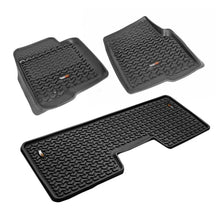 Load image into Gallery viewer, Rugged Ridge Floor Liner Front/Rear Black 2009-2014 Ford F-150 / Raptor Regular / S-Cab / S-Crew - Rugged Ridge 82989.21