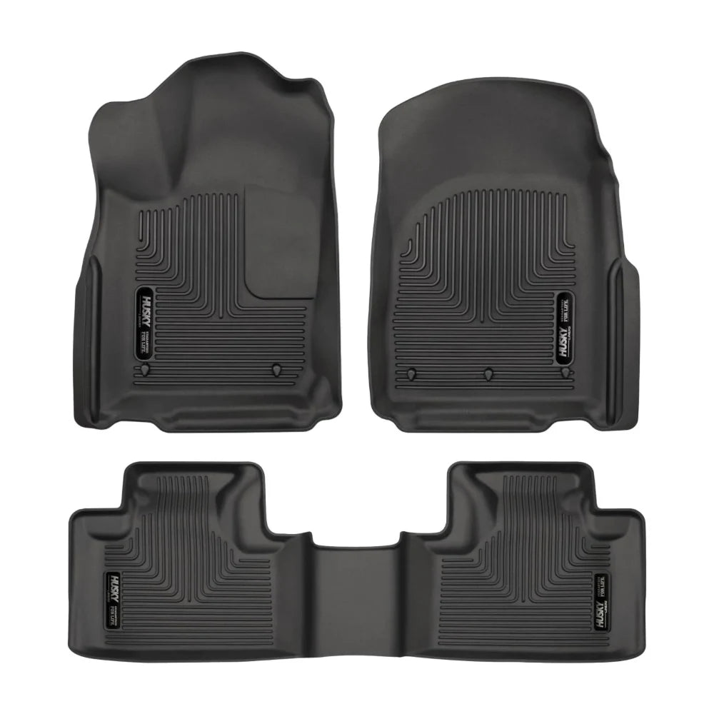 Husky Liners 16+ Cherokee/Durango Weatherbeater Black Front & 2nd Seat Floor Liners - Husky Liners HSL99151