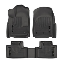 Load image into Gallery viewer, Husky Liners 16+ Cherokee/Durango Weatherbeater Black Front &amp; 2nd Seat Floor Liners - Husky Liners HSL99151