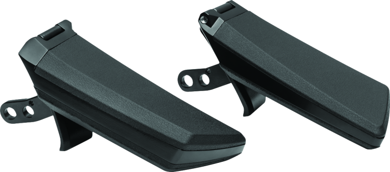 KUR6770-Kuryakyn Omni Passenger Armrests Black-Armrests-Kuryakyn