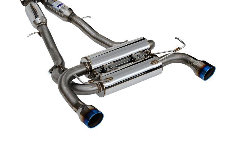 Invidia 2022+ Nissan Z 70mm Gemini Cat Back Exhaust - Rolled TI Tips-Catback-Invidia