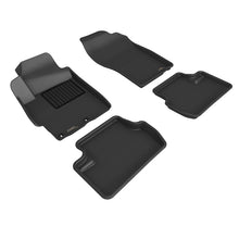 Load image into Gallery viewer, ACEL1MT00801509-3D Maxpider 08-15 Mitsubishi Lancer Evolution X Kagu 1st 2nd Row - Floor Mat Set (Black)-Floor Mats - Rubber-3D MAXpider