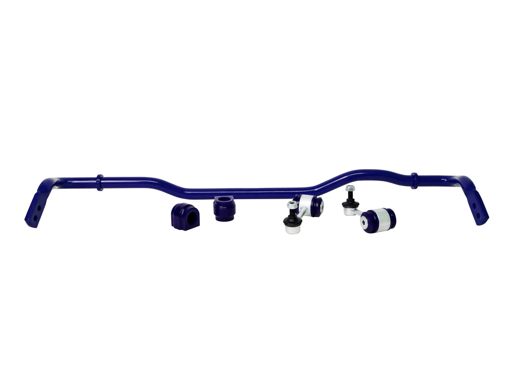 Superpro Superpro 2022 Volkswagen Golf R 2-Position HD Adjustable 24mm Rear Sway Bar & End Link Kit