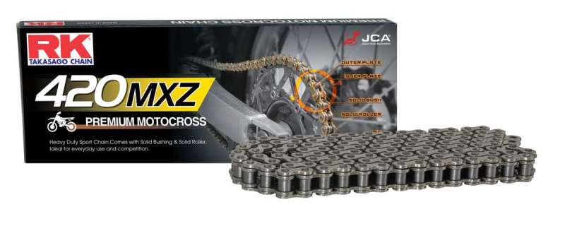 RKC420MXZ-134-RK Chain 420MXZ-134L - Natural-Chains-RK Chain