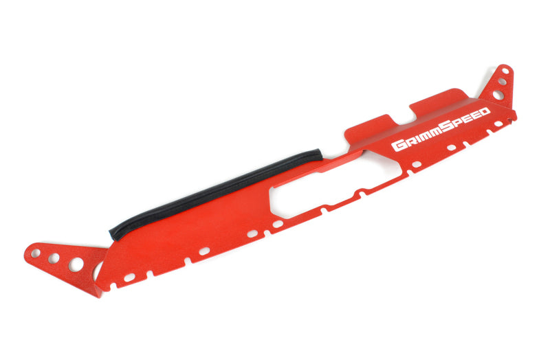 GRM096042-GrimmSpeed 15+ Subaru WRX/STI Radiator Shroud - Red-Radiator Shrouds-GrimmSpeed