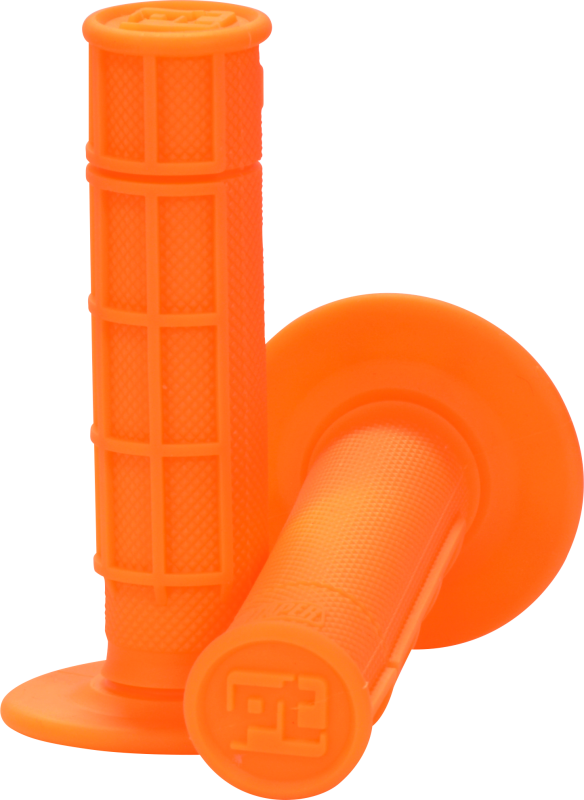 PTR024042-ProTaper 1/2 Waffle Grips - Neon Orange-Grips-ProTaper