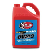 Load image into Gallery viewer, RED11105-Red Line 0W40 Motor Oil - Gallon-Motor Oils-Red Line
