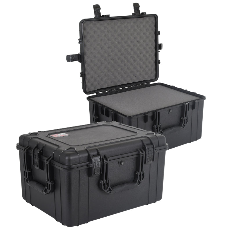 Go Rhino XVenture Gear Hard Case w/Foam - Extra Large 25in. / Lockable / IP67 - Tex. Blk-Cargo Boxes & Bags-Go Rhino