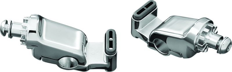 KUR4063-Kuryakyn Ergo To Ergo II Update Kit Chrome-Footpegs-Kuryakyn