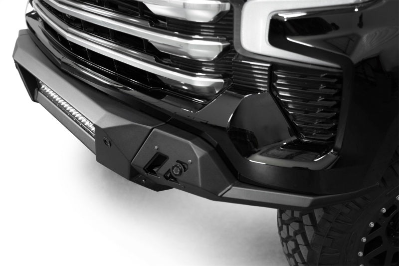 ADDF140300010103-ADD 2022+ Chevrolet Silverado 1500 Black Label Front Bumper-Bumpers - Steel-Addictive Desert Designs