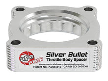 Load image into Gallery viewer, aFe aFe Silver Bullet Throttle Body Spacers TBS Toyota Tacoma 05-11 V6-4.0L