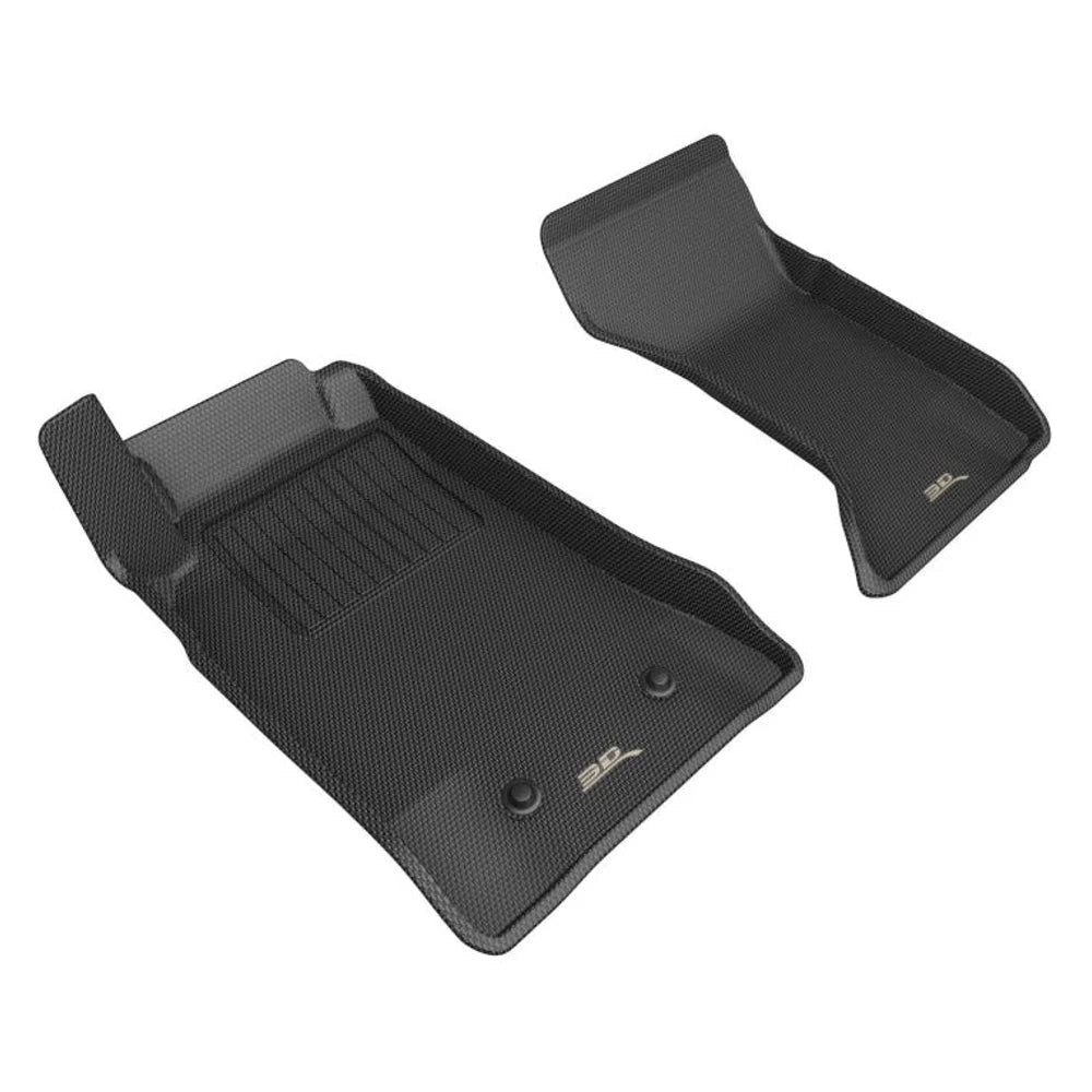 3D MAXpider 06-15 Mazda MX-5 Miata 1st Row Floormat - Black - 3D MAXpider ACEL1MZ08711509
