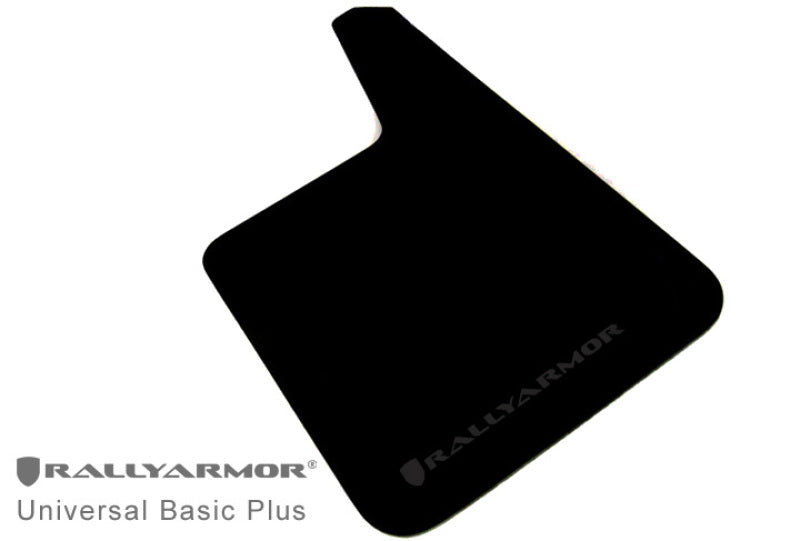 RALMF20-BAS-WH-Rally Armor Universal Basic Plus w/ White Logo-Mud Flaps-Rally Armor
