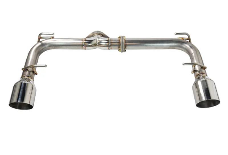 REMRO-TTZ8-S-Remark 2022+ Subaru BRZ/Toyota GR86 Axle Back Exhaust w/Titanium Single Wall Tip-Axle Back-Remark