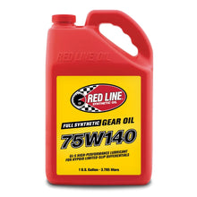 Load image into Gallery viewer, Red Line 75W140 GL-5 Gear Oil - Gallon Red Line