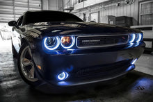 Load image into Gallery viewer, Oracle 08-14 Dodge Challenger Dynamic Surface Mount Headlight/Fog Light Halo Kit COMBO - ColorSHIFT-Fog Lights-ORACLE Lighting