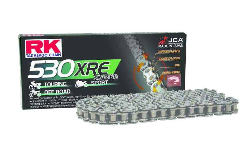 RKC530XRE-130-RK Chain 530XRE-130L XWRING - Natural-Chains-RK Chain