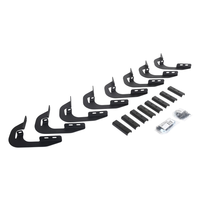 Go Rhino 15-22 GMC Canyon Crew Cab 4DR Mounting Brackets(V-Series V3/RB10 Slim/RB20 Slim) - Tex. Blk-Brackets-Go Rhino